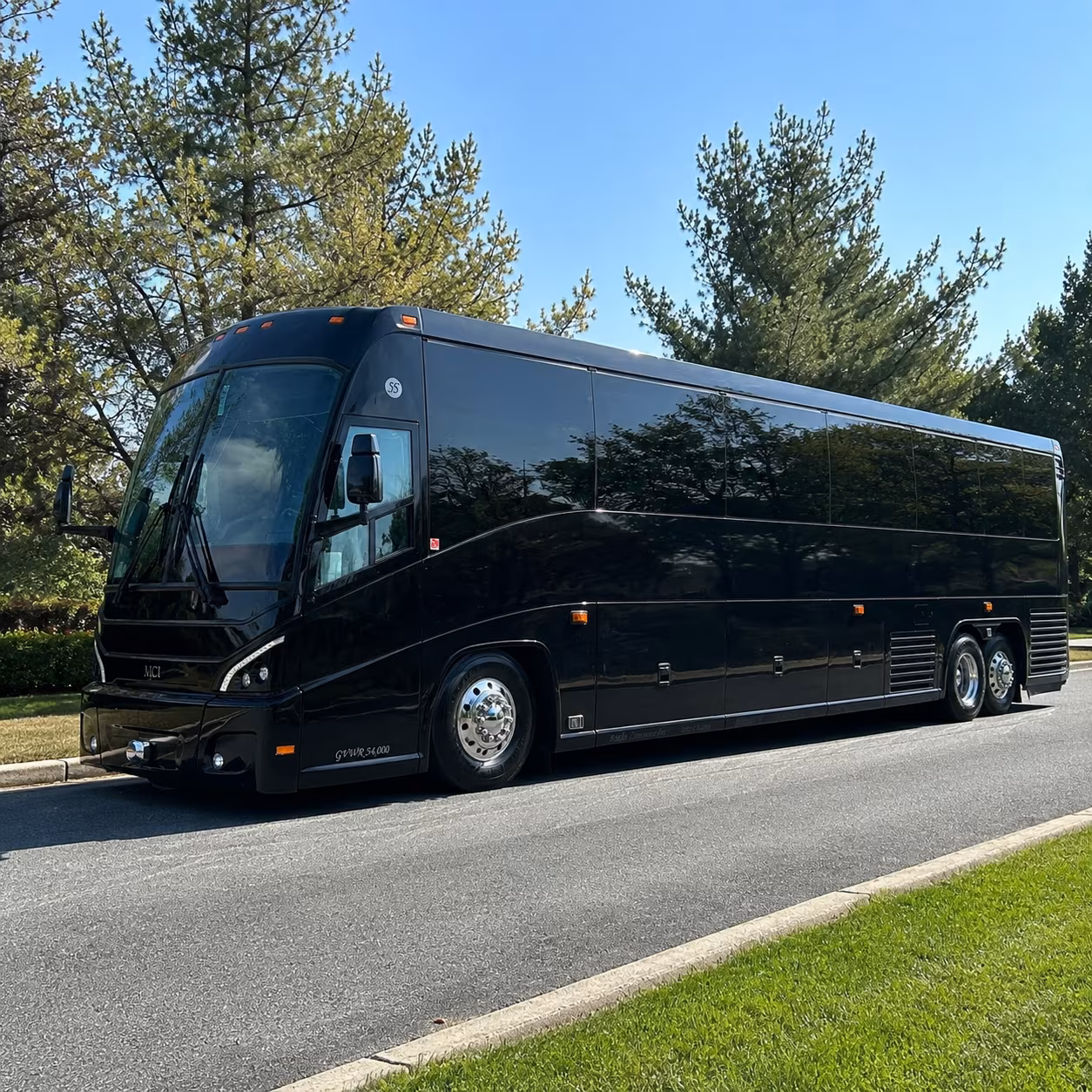 airport shuttle buses for virginia tech and radford university groups