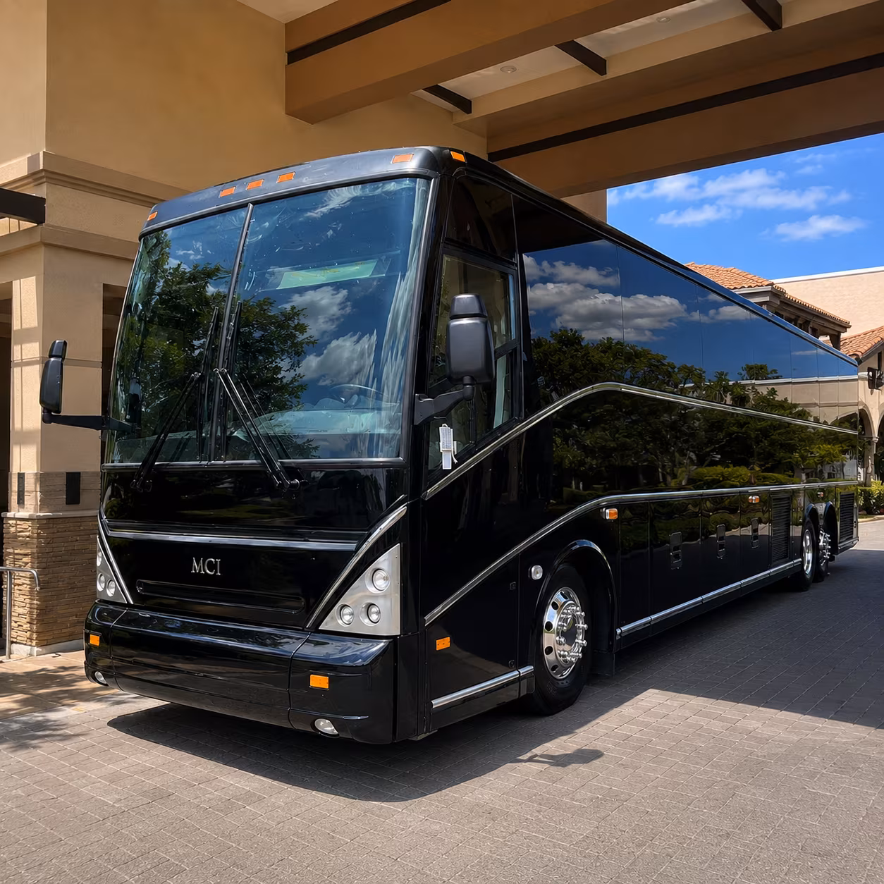 charter buses for corporate events and conferences at the