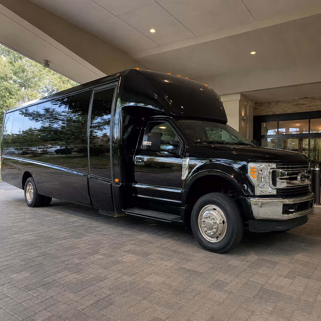 charter buses for large roanoke high school prom groups
