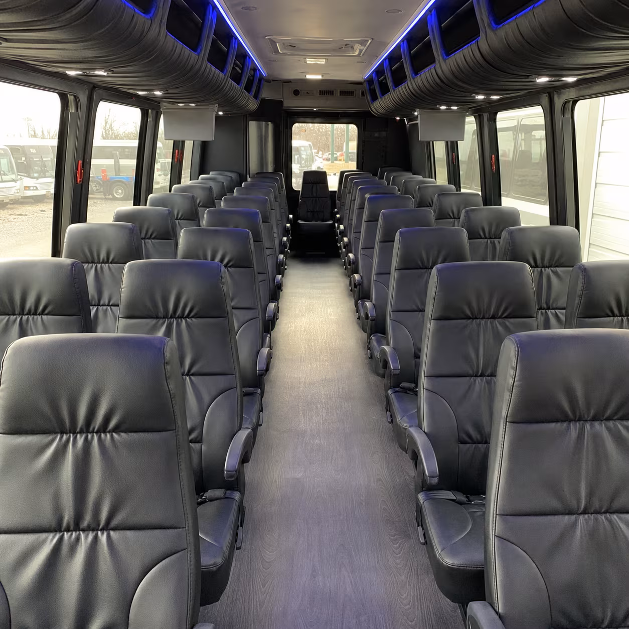 charter buses for roanoke wedding weekends and multi day events