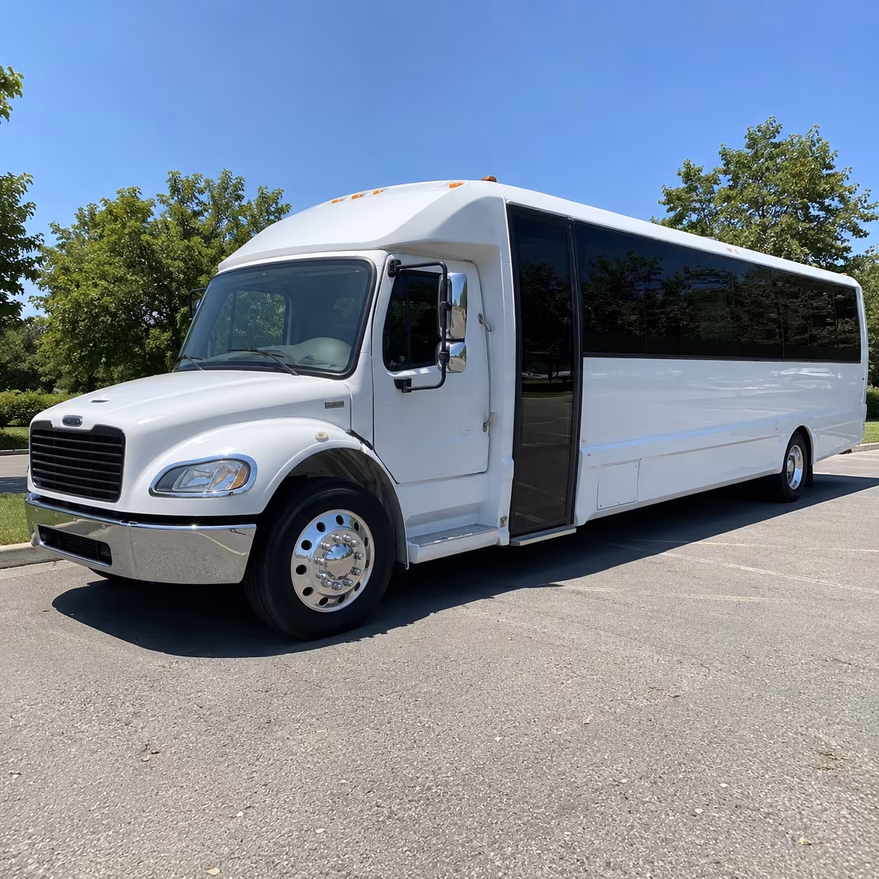 employee shuttle buses for roanoke companies and corporate campuses