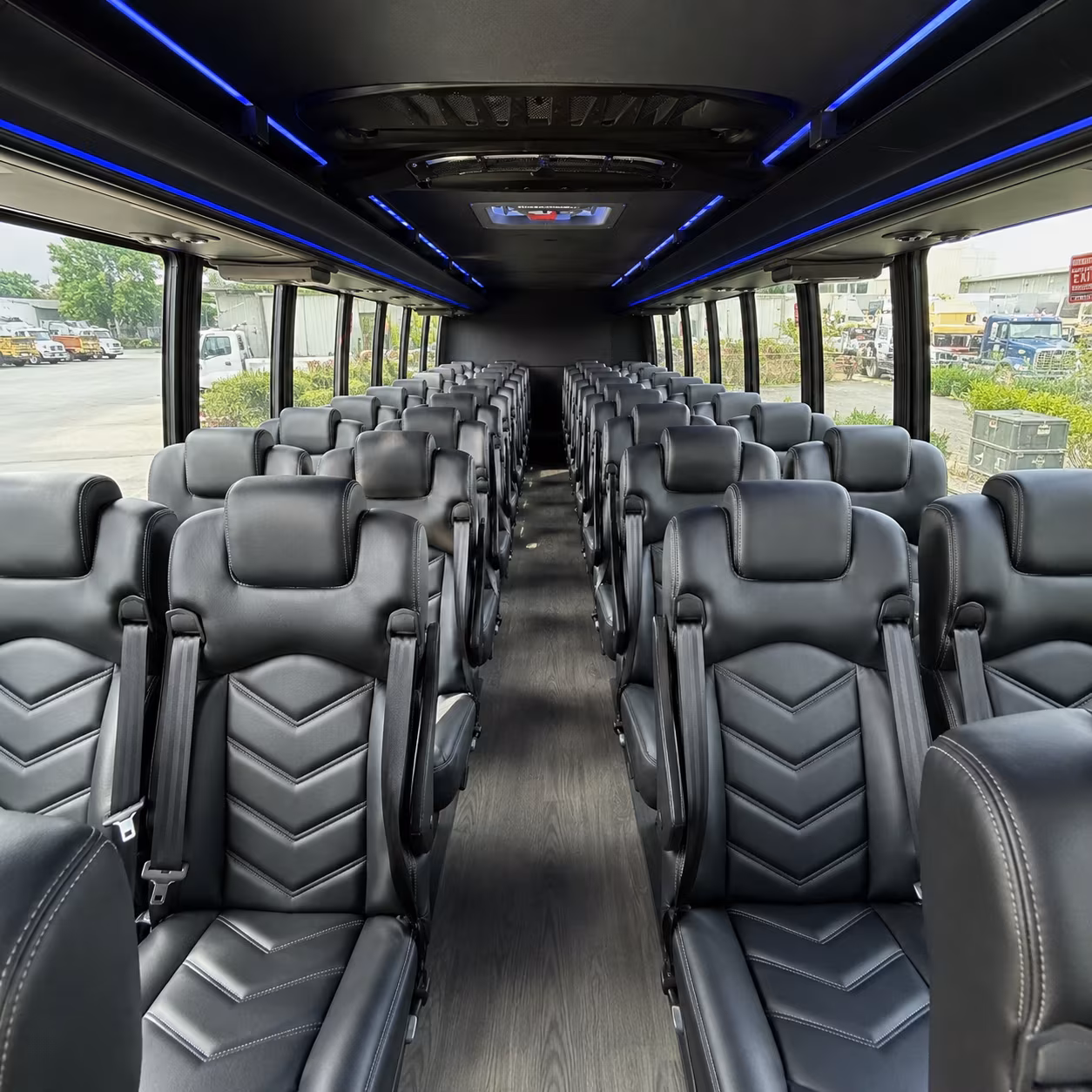 minibus rentals for roanoke wedding parties and bridal suites