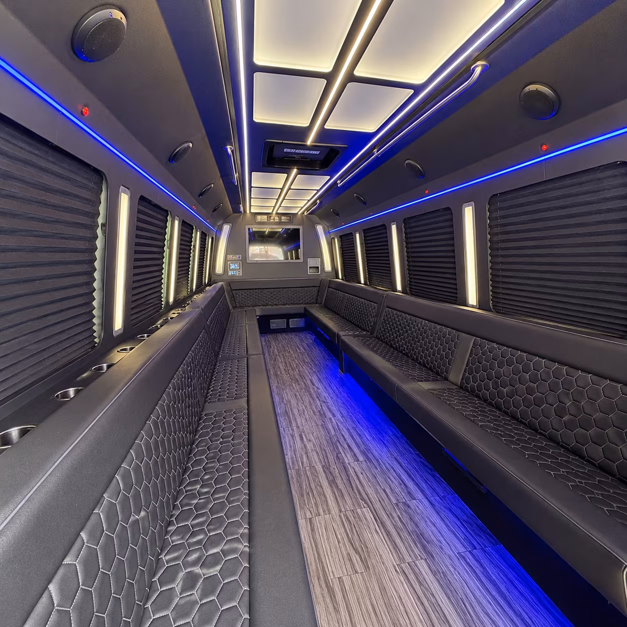 roanoke party bus inside