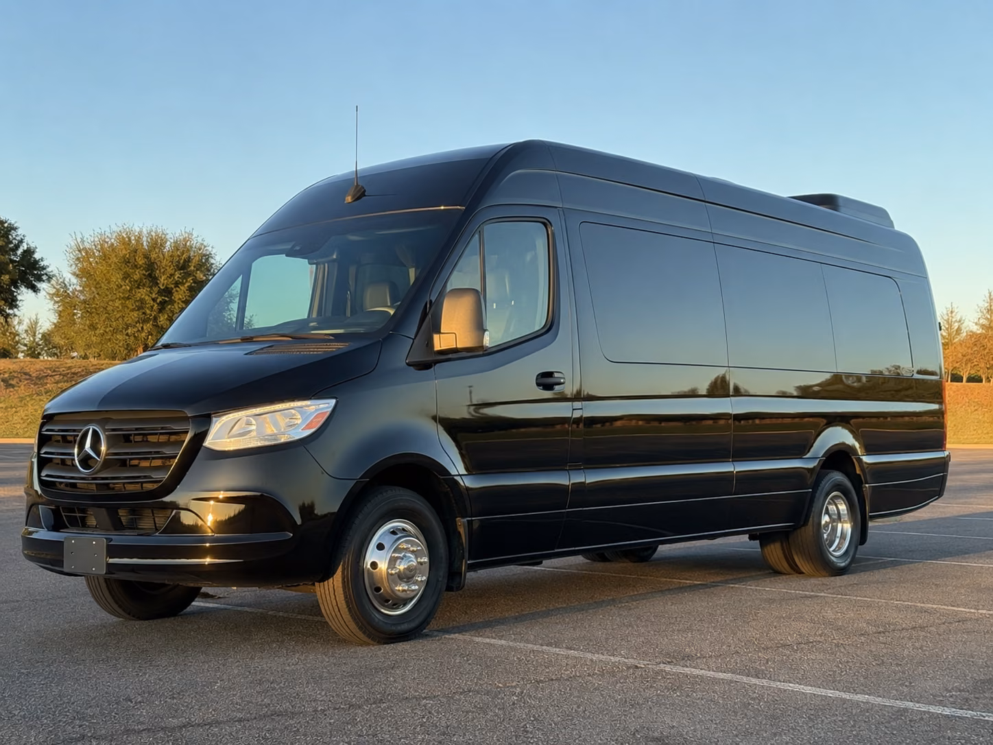 roanoke sprinter van with driver