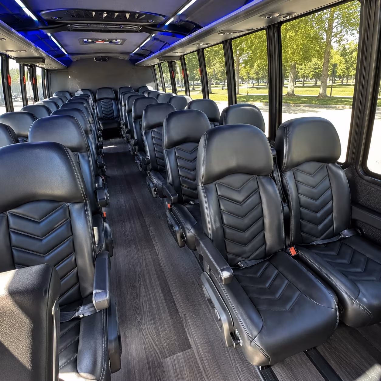 vineyard and mountain venue wedding bus rentals near roanoke